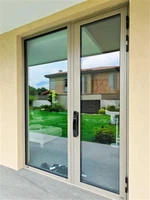 Premium commerciële aluminium glazen toegangsdeuren