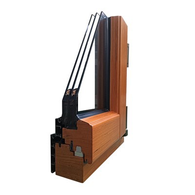 Premium op maat gemaakte aluminium beklede houten ramen