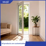 Enkelglas UPVC-deur