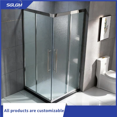 Kleine hoekdoucheunits