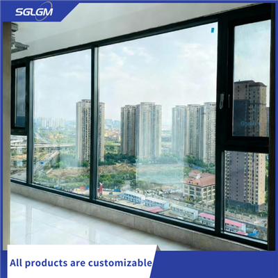 Thermische ramen met enkele beglazing